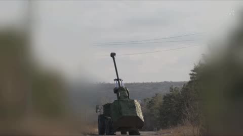 New Ukrainian Archer 155mm Gun Seen at the Front for the First Time