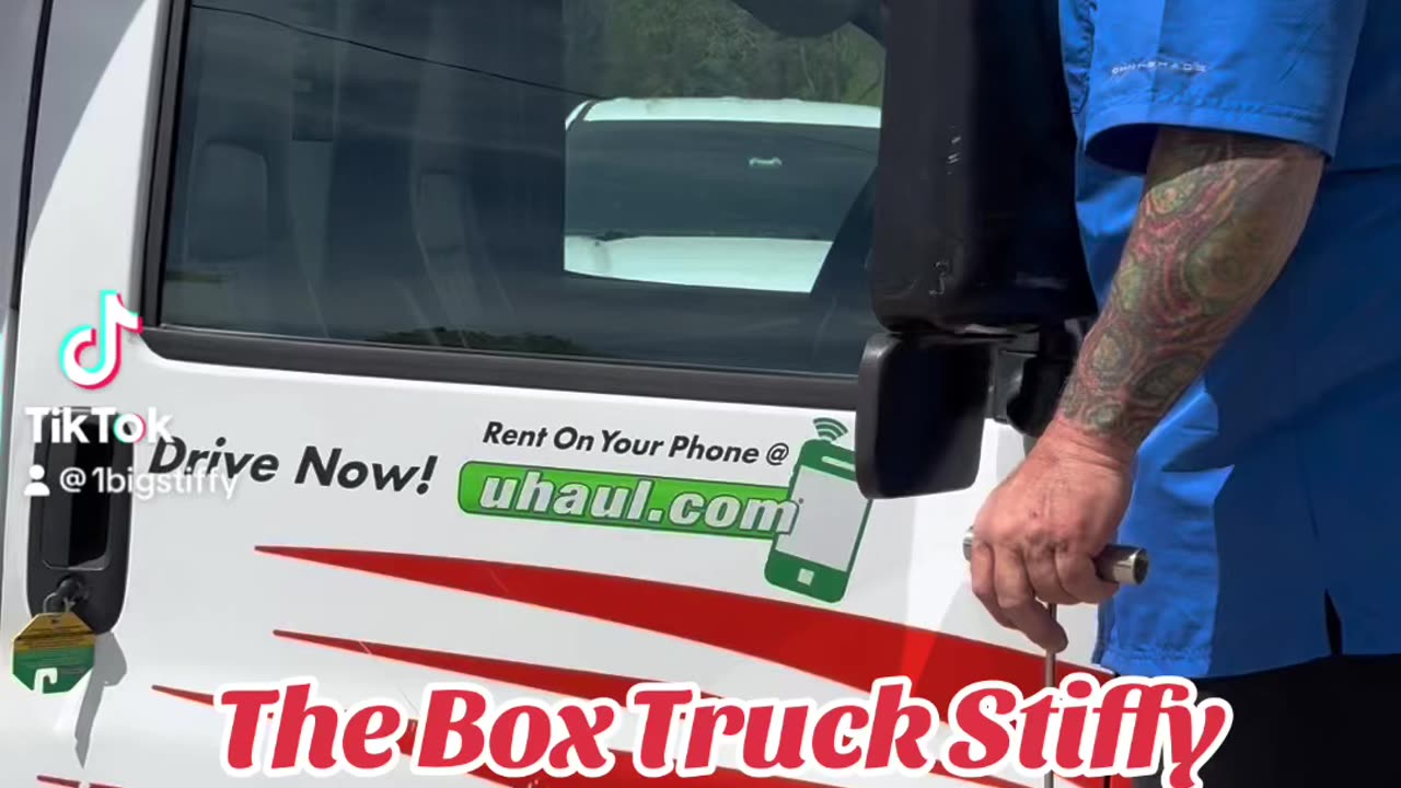 The new box truck Stiffy