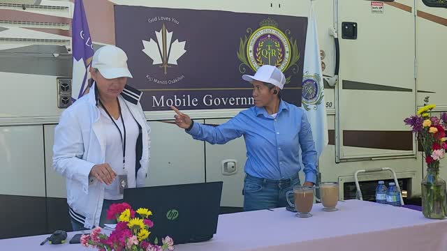 Coffee with Queen Romana Didulo & Press Secretary Darlene Ondi. Cold Lake, AB #2