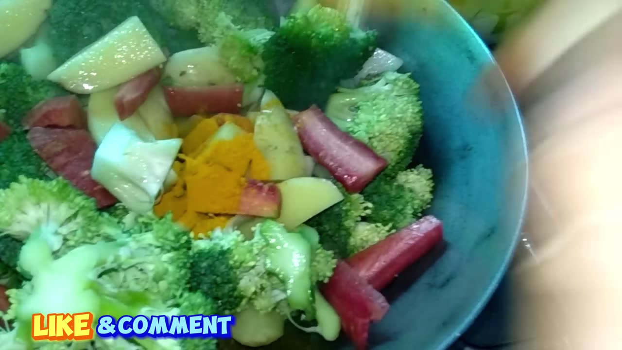 Broccoli new Indian Village Sinple recipe