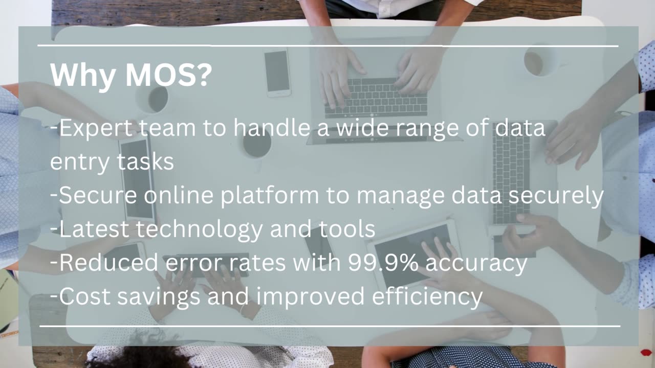 Partner with MOS for State-of-the-art Data Entry Services