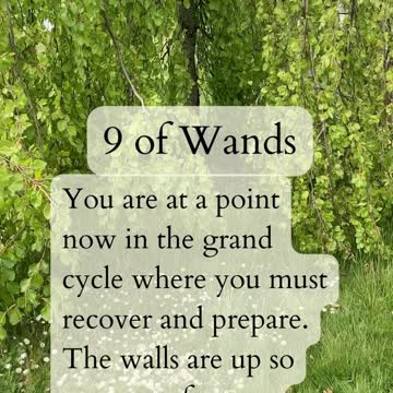 9 of Wands to 5 of Cups 2022-10-16
