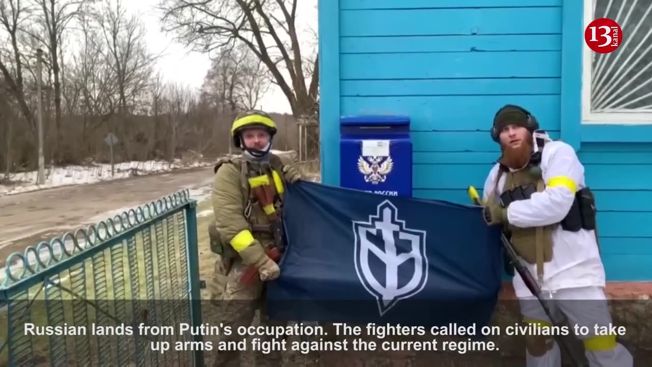 _We came to liberate Russia from Putin_ - _Russian Volunteer Corps_ entering Russian territory