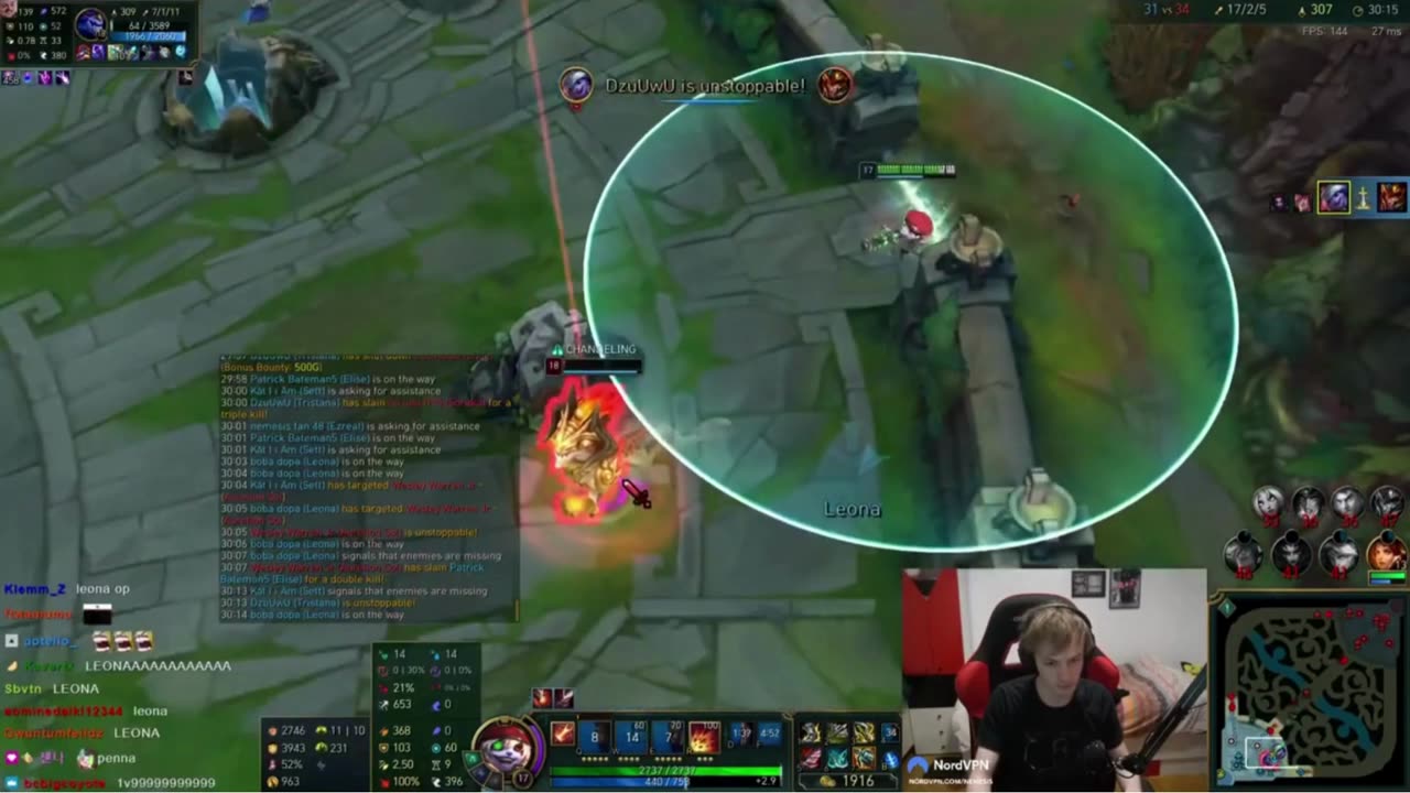 Nemesis shows he is the best Tristana