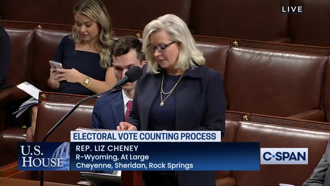 Rep. Liz Cheney Delivers Remarks On The Presidential Election Reform Act | September 21, 2022