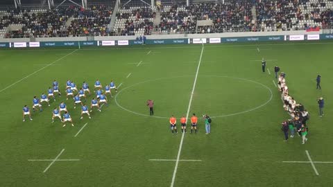 SIVA TAU WAR DANCE (SAMOA) vs. Romania | Rugby Match Test