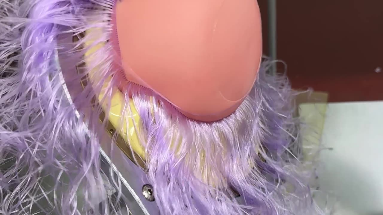 Satisfying Sewing Of Doll Hair