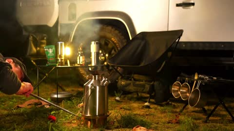 Car camping, enjoy the exquisite camping life