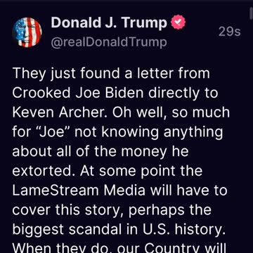 More Evidence Against Biden