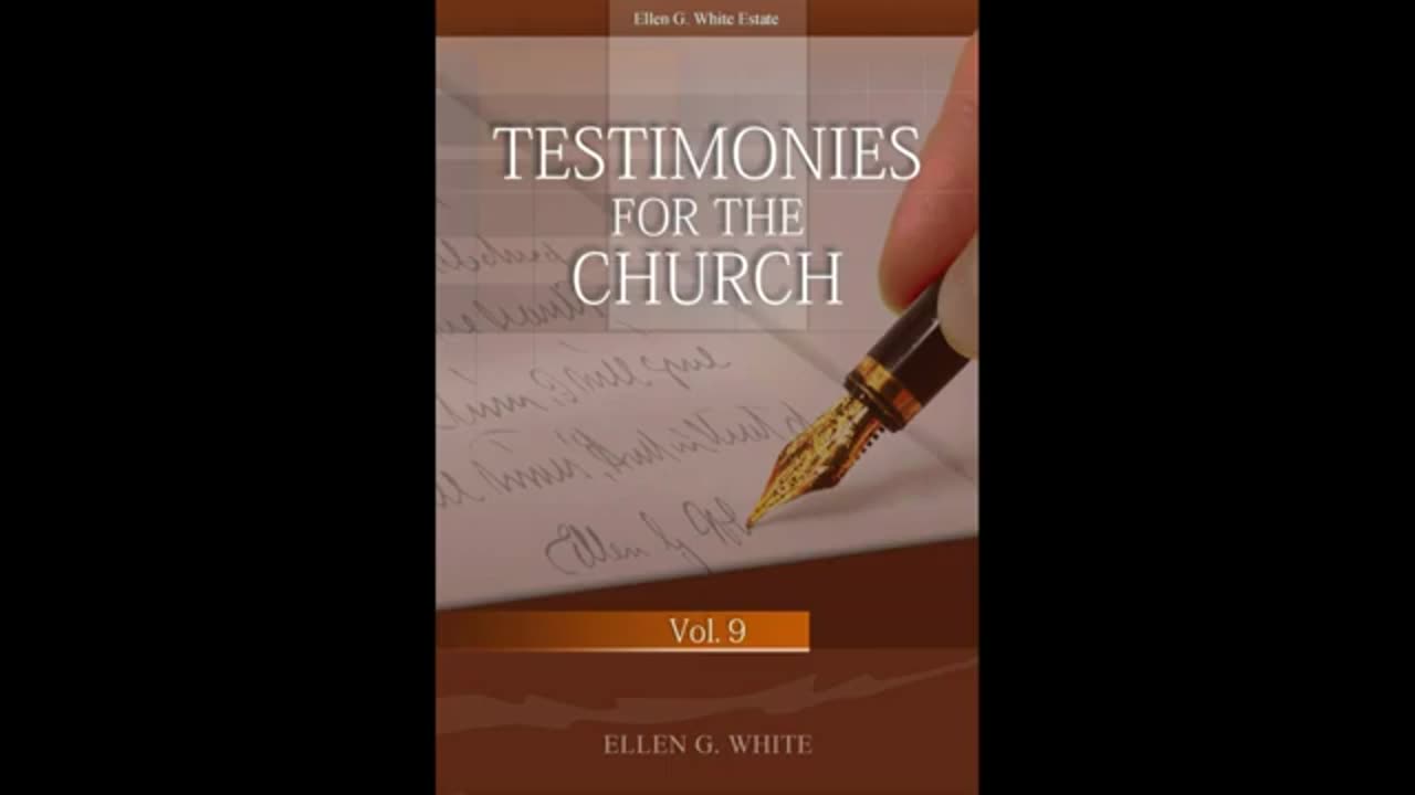 Testimonies to the church volume 9 Ellen g White audio book