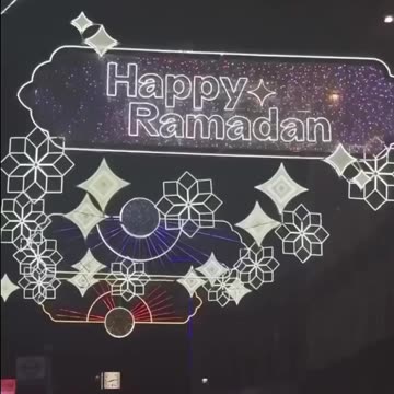 El alcalde de Londres, encendió solemnemente las luces festivas del Ramadan Marzo 2024