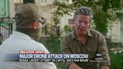 Ukraine launches massive drone attack on Moscow