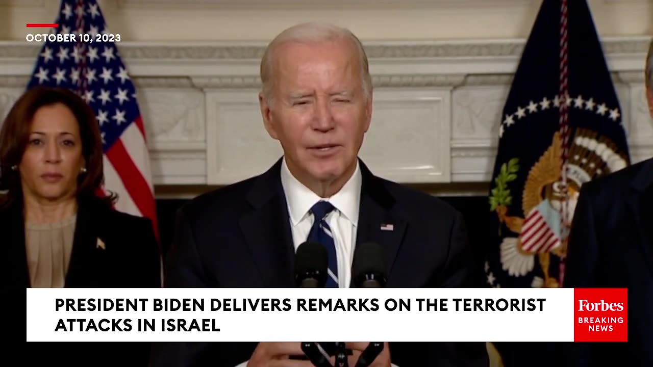 'This Is A Moment For The United States To Come Together'- Biden Pushes For Unity After Hamas Attack