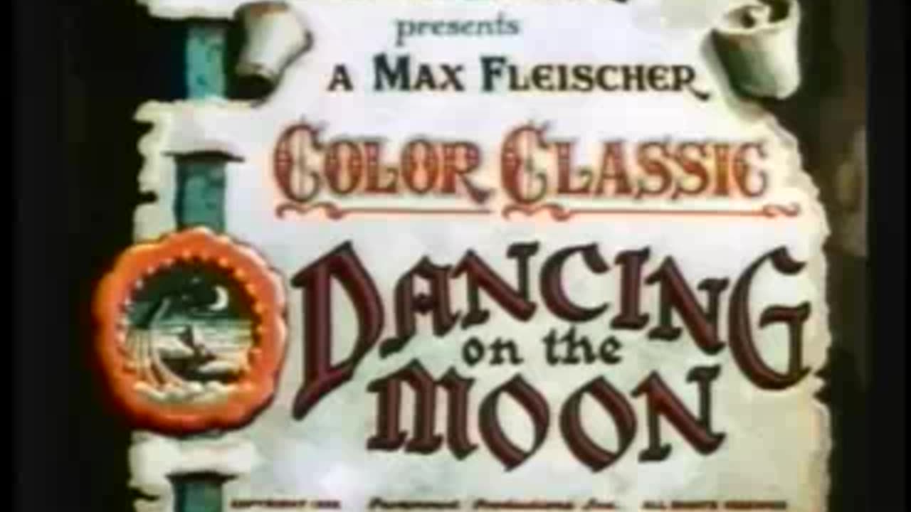 1935 Dancing On The Moon Max Fleischer