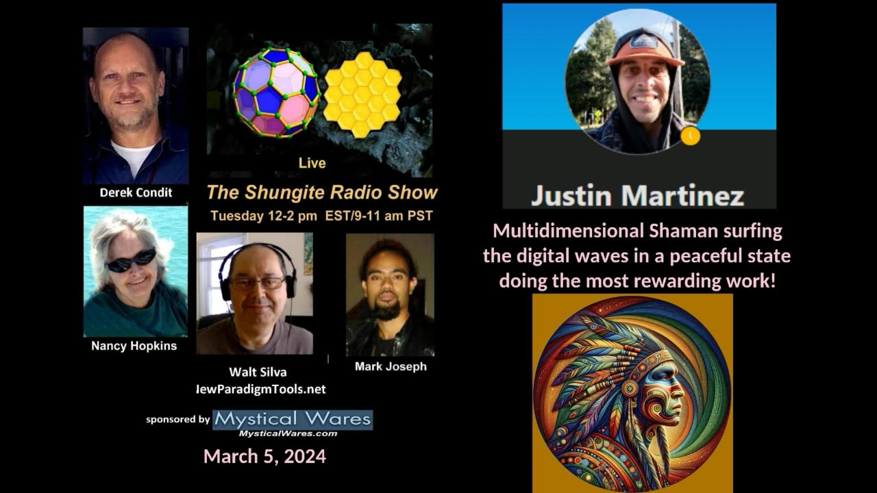 SHUNGITE REALITY 3-5-24 - Justin Martinez on Healing