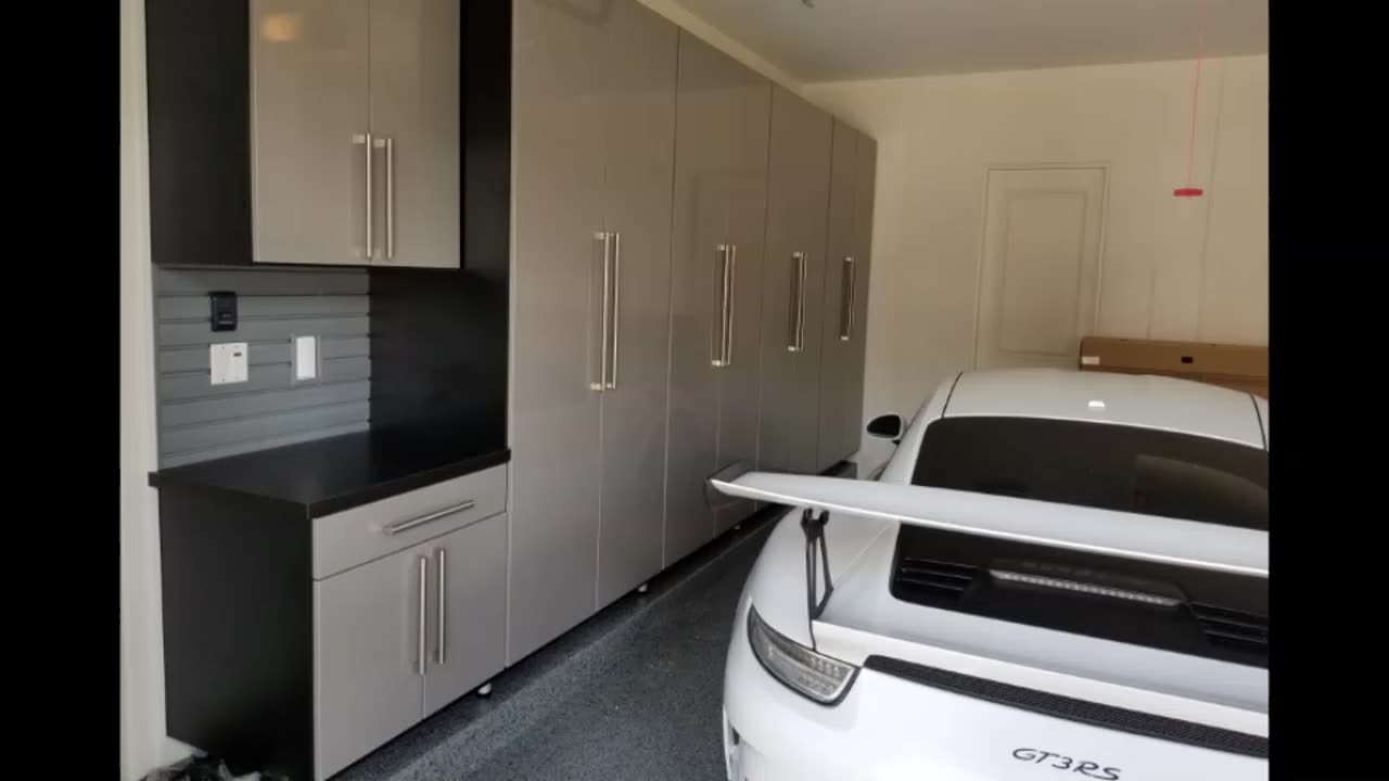 GARAGE CABINETRY & POLYUREA FLOORING #590