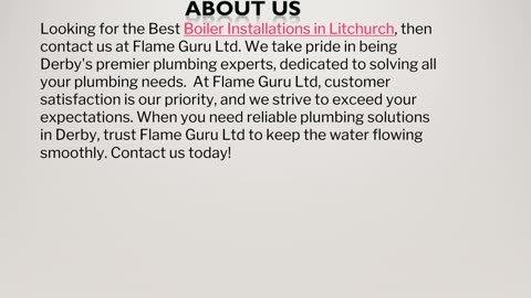 The best Boiler Installations in Litchurch