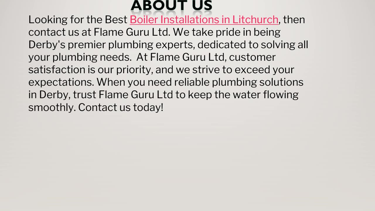 The best Boiler Installations in Litchurch