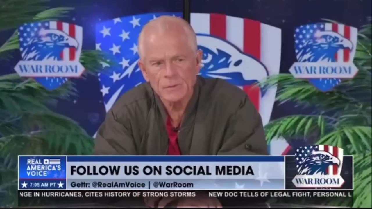Peter Navarro completely destroys Barry Soetoro today