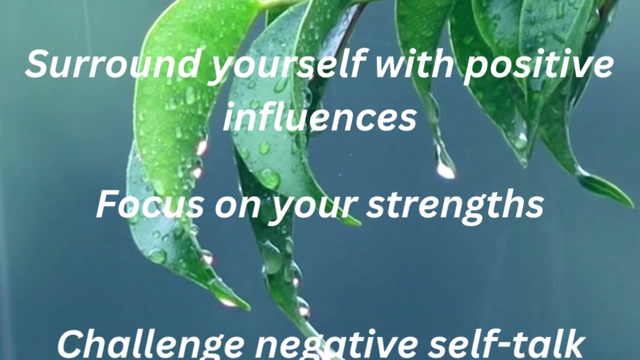 Top 5 Tips for building a positive self-image