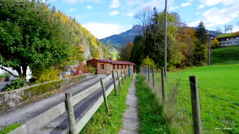 Jaun, a real paradise for nature lovers! a majestic mountain range unique in Switzerland