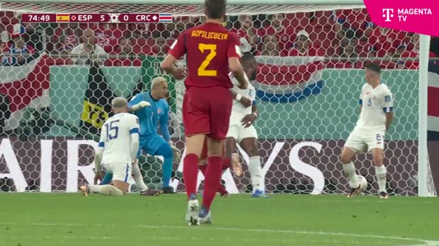 Spain VS Costa Rica 7-0