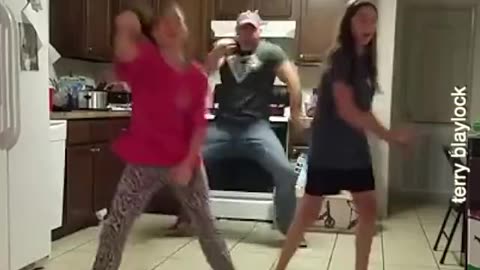 Dad Gets In On TikTok Dance