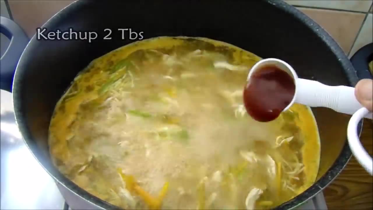 Hot And Sour Chicken Soup Recipe by Lively Cooking