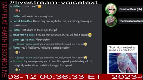 24/7 Flat Earth Discord !LIVE! - 3223 - https://discord.gg/flatearth