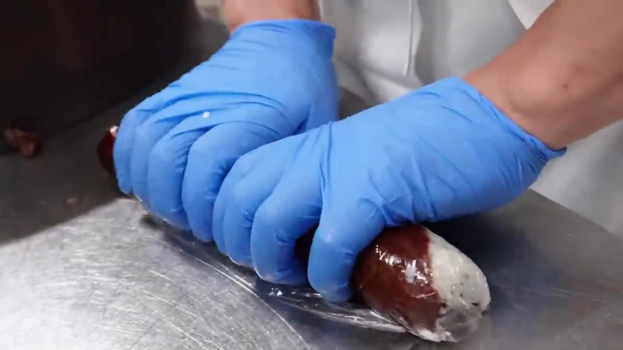 Cantonese roast duck (Duck sushi roll & Duck burrito)