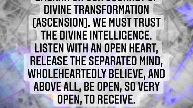 Be Open to Receive