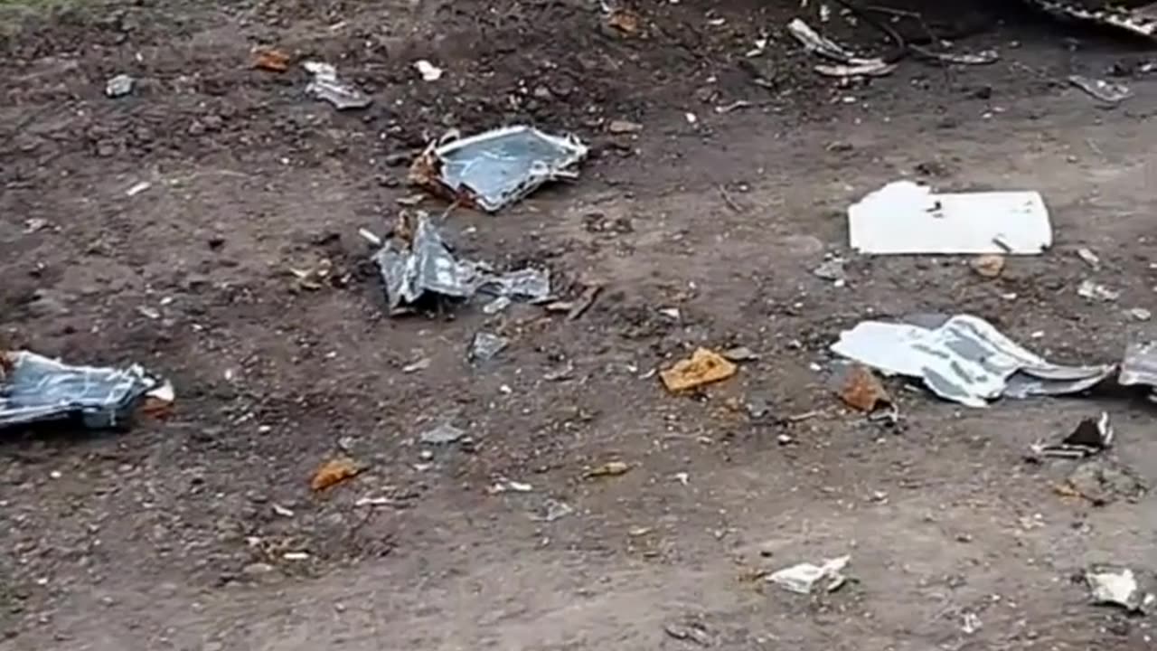 Ukraine war videos: Iranian Shahed drone gets shot down