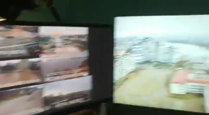 Ukraine looks calm on security cameras while mainstream media is showing a brutal war