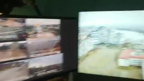 Ukraine looks calm on security cameras while mainstream media is showing a brutal war