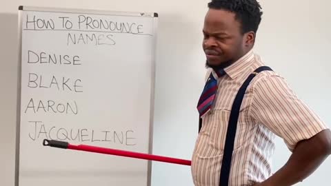 How To Pronounce Names class one 😩😂😂 #comedу #Toronto