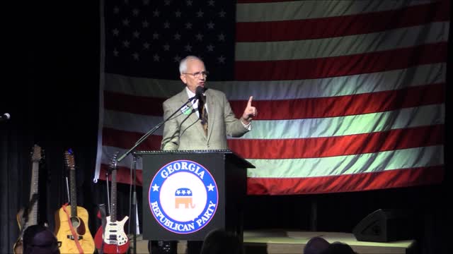 (R) Gary Black Candidate Ga US Senate Fannin GOP Valentines Banquet