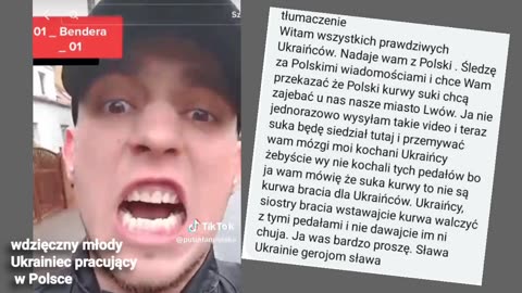 "Wdzięczny" młody Ukrainiec