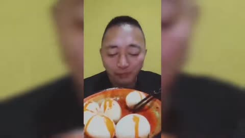 Chinese Noodles Eating Challenge