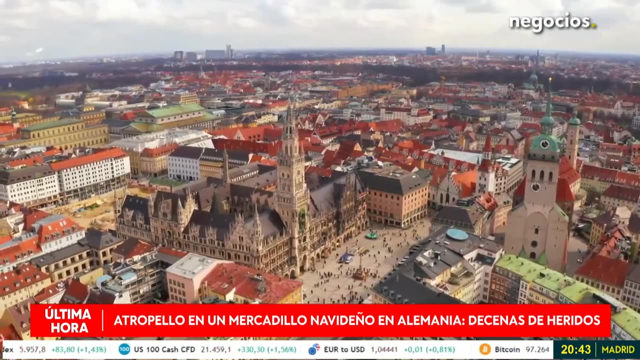 ULTIMA HORA: Atropello en un mercadillo navideño en Alemania: 11 muertos y decenas de heridos