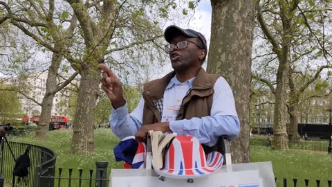 (1) Man of God - King Charles - Speakers Corner Hyde Park London 7-5-2023