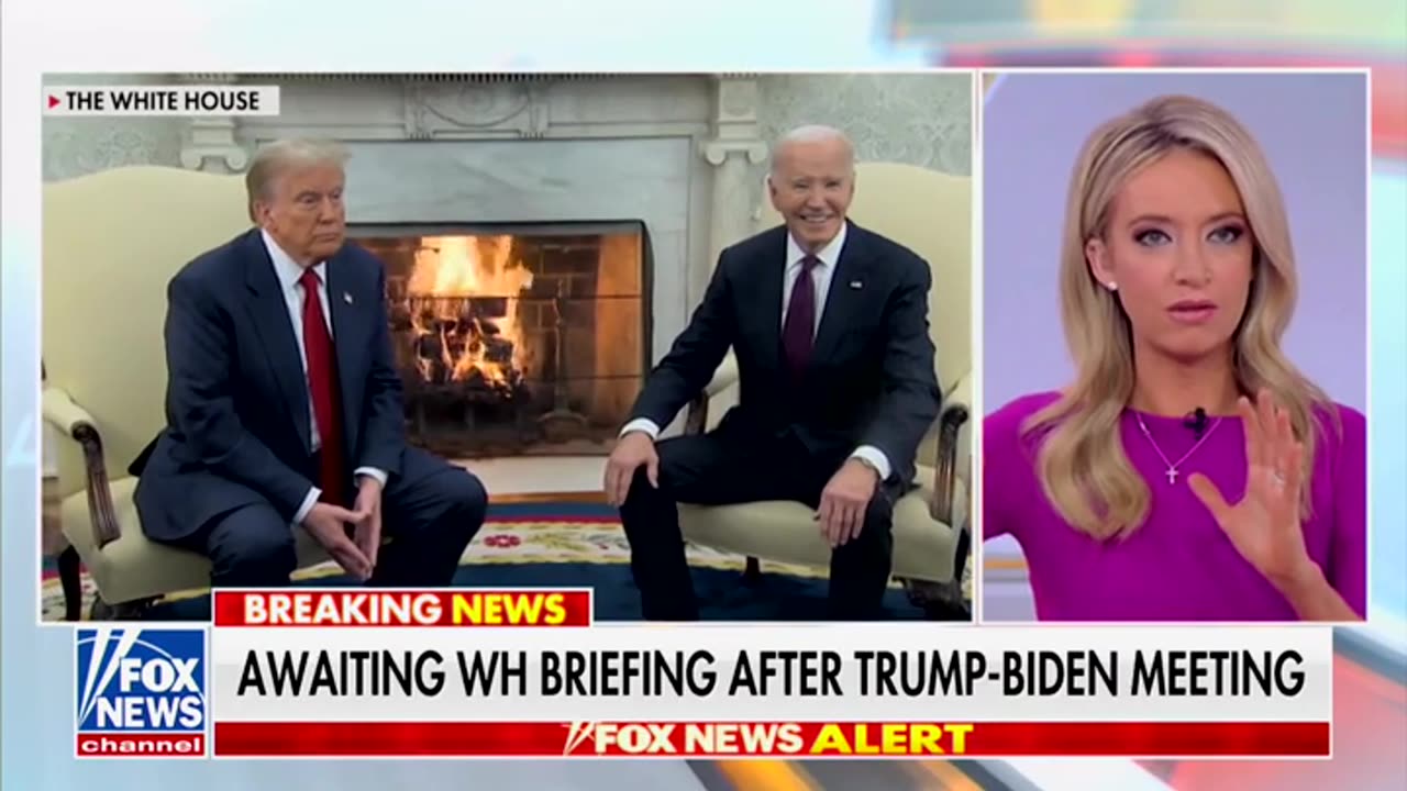 Kayleigh McEnany Says Press Reached 'Higher Fever Pitch' During Trump-Biden Meeting