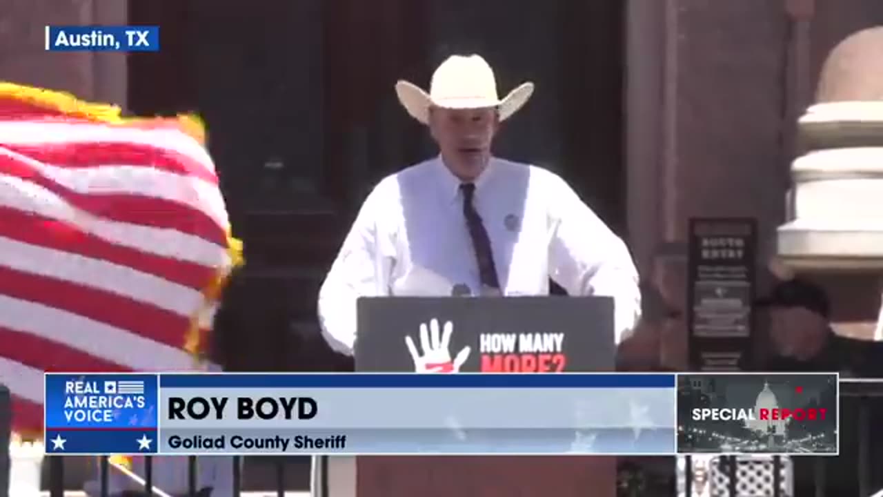 Sheriff Roy Boyd: “what we have is a slave trade problem, a drug trafficking problem...