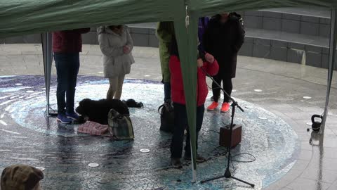 David McCollum (The Healthy Gut Guru) @ Portrush Protest 13/02/22