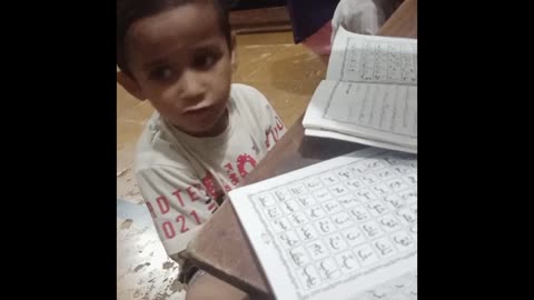 Funny child Qari saab shocked