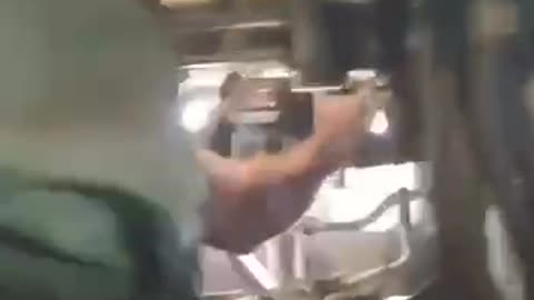 Inside Russians BMP-3 in combat mode