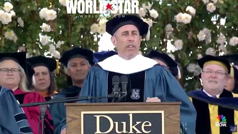 Have A Sense Of Humor Duke Students Walk Out Of Seinfelds Commen 