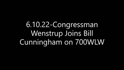 Wenstrup Joins The Bill Cunningham Show to Discuss Political Violence and Inflation