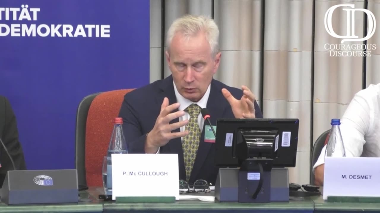 Dr. Peter McCullough's Speech at the European Parliament