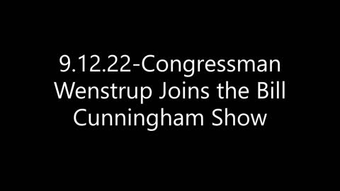 Wenstrup Joins The Bill Cunningham Show to discuss National Security + Defense in the Post 9/11 Era