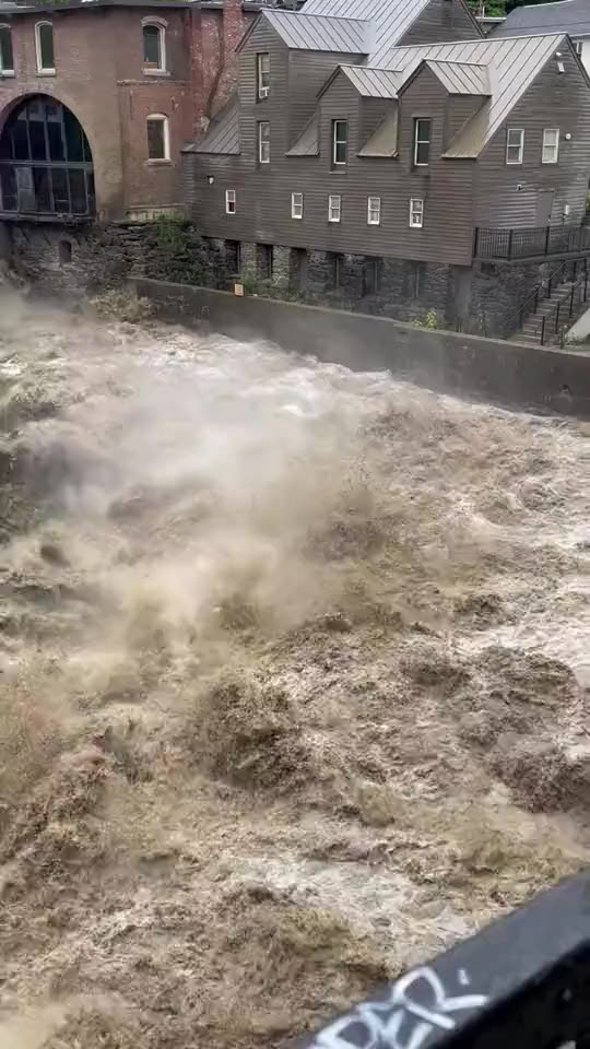 Significant and life-threatening flooding situation affecting a large part of Vermont